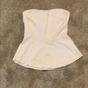 White tube top